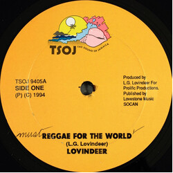 Lloyd Lovindeer Reggae For The World / Murderer's List USED VINYL 12INCH 45 RPM