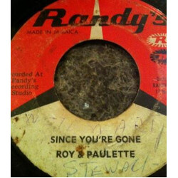 Roy & Paulette I've Lost My Baby / Since You're Gone USED VINYL 7INCH 45 RPM