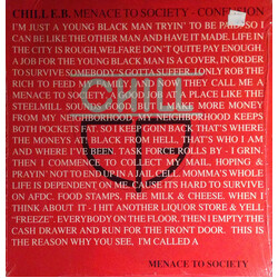 Chill E. B. Menace To Society - Confusion USED VINYL 12INCH 33 S RPM
