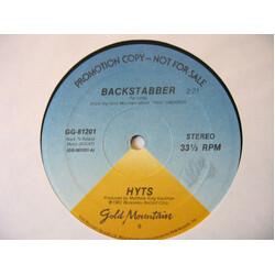 Hyts Backstabber USED VINYL 12INCH PROMO SINGLE 33 S RPM