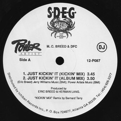 MC Breed / DFC (2) Just Kickin' It USED VINYL 12INCH 33 S RPM PROMO