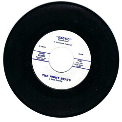 The Night Beats Midnight Walk / Exotic USED VINYL 7INCH 45 RPM STYRENE