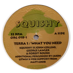 Squishy Terra 1 USED VINYL 12INCH 33 S RPM