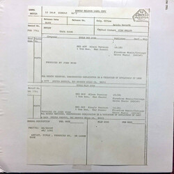 Taka Boom Red Hot USED VINYL 12INCH 33 S RPM TEST PRESSING