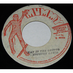 Hopeton Lewis Man In The Ghetto Vinyl 7" USED