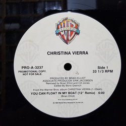 Christina Vierra You Can Float In My Boat Vinyl 12" USED