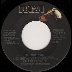Charley Pride Missin' You USED VINYL 7INCH 45 RPM