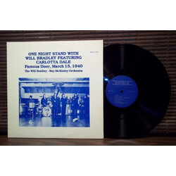 Will Bradley - Ray McKinley Orchestra One Night Stand With Will Bradley Featuring Carlotta Dale Vinyl LP USED