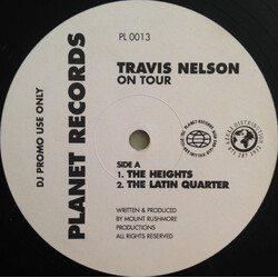 Travis Nelson On Tour VINYL 12" USED