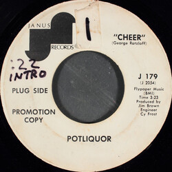 Potliquor Cheer USED VINYL 7INCH 45 RPM PROMO