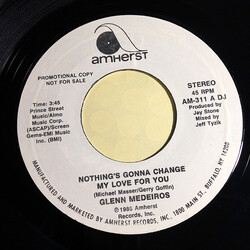 Glenn Medeiros Nothing's Gonna Change My Love For You USED VINYL 7INCH 45 RPM PROMO