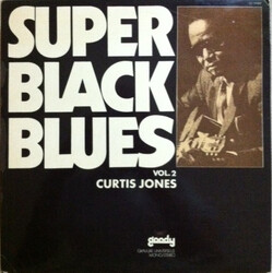 Curtis Jones Super Black Blues Vol. 2 Vinyl LP USED