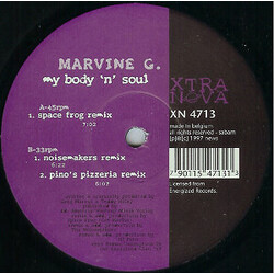 Marvine G. My Body 'N' Soul USED VINYL 12INCH