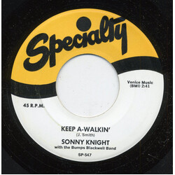 Sonny Knight Keep A-Walkin' / Baby Don't You Want Me USED VINYL 7INCH 45 RPM REPRESS