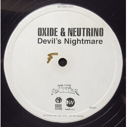 Oxide & Neutrino Devil's Nightmare USED VINYL 12INCH 45 RPM SINGLE SIDED PROMO