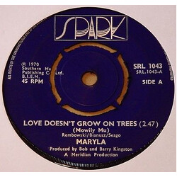 Maryla Rodowicz Love Doesn't Grow On Trees USED VINYL 7INCH 45 RPM SINGLE