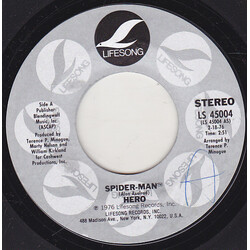 Hero (18) Spider-Man USED VINYL 7INCH 45 RPM SINGLE