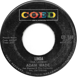 Adam Wade (2) Linda USED VINYL 7INCH 45 RPM