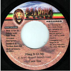Cocoa Tea Fling It Gi Mi USED VINYL 7INCH 45 RPM