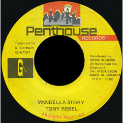 Tony Rebel Mandella Story USED VINYL 7INCH 45 RPM