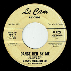 Amos Milburn Jr. Dance Her By Me (One More Time) USED VINYL 7INCH SINGLE