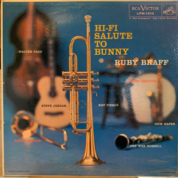 Ruby Braff Hi-Fi Salute To Bunny Vinyl LP USED