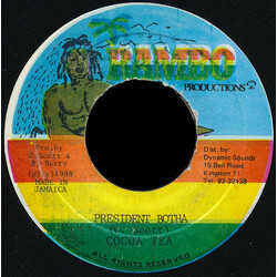 Cocoa Tea President Botha USED VINYL 7INCH 45 RPM