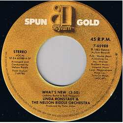 Linda Ronstadt / Nelson Riddle And His Orchestra What's New USED VINYL 7INCH 45 RPM