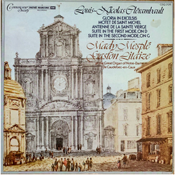 Louis-Nicolas Clérambault / Mady Mesplé / Gaston Litaize Gloria In Excelsis / Motet De Saint Michel / Antienne De La Sainte Vierge / Suite In The Firs