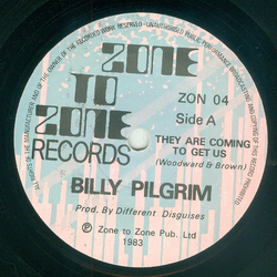 Billy Pilgrim (2) They Are Coming To Get Us Vinyl 7" USED