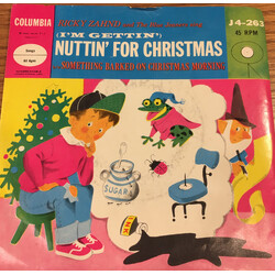 Ricky Zahnd And The Blue Jeaners / Tony Mottola And His Orchestra (I'm Gettin') Nuttin' For Christmas USED VINYL 7INCH 45 RPM STYRENE