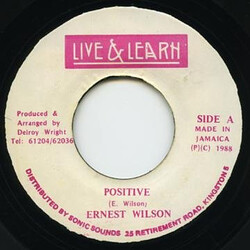 Ernest Wilson Positive USED VINYL 7INCH