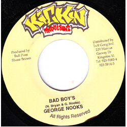 George Nooks Bad Boy's USED VINYL 7INCH 45 RPM