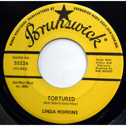 Linda Hopkins Tortured / A Slight Case Of Love (Coming Down On Me) USED VINYL 7INCH 45 RPM SINGLE