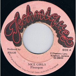 Flourgon Nice Girls USED VINYL 7INCH 45 RPM