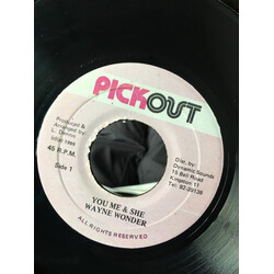 Wayne Wonder You Me & She USED VINYL 7INCH 45 RPM
