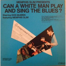 Memphis Slim / Don McMinn / Booker T. Laury Memphis Slim Presents Can A White Man Play And Sing The Blues ? / Beale St Blues Group Vinyl LP USED