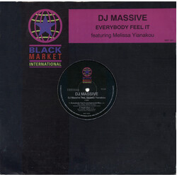 DJ Massive / Melissa Yiannakou Everybody Feel It USED VINYL 12INCH 33 S RPM
