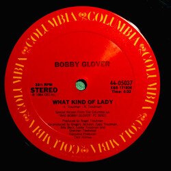 Bobby Glover What Kind Of Lady USED VINYL 12INCH 33 S RPM