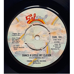 Charo / The Salsoul Orchestra Dance A Little Bit Closer Vinyl 7" USED