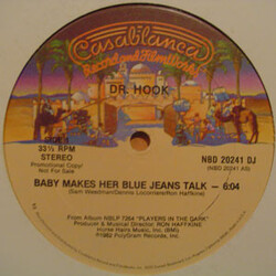 Dr. Hook Baby Makes Her Blue Jeans Talk USED VINYL 12INCH 33 S RPM PROMO