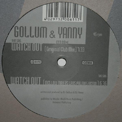 Gollum & Yanny Watch Out Vinyl 12" USED