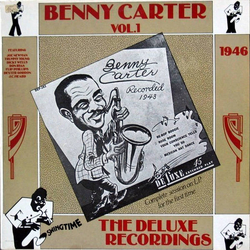 Benny Carter The Deluxe Recordings Vol. 1 1946 Vinyl LP USED