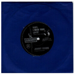 Johnny Rivers Baby, I Need Your Lovin' USED VINYL 7INCH 45 RPM