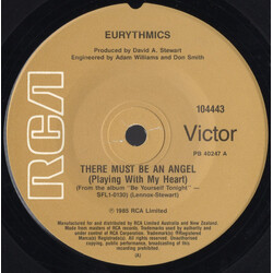 Eurythmics There Must Be An Angel (Playing With My Heart) USED VINYL 7INCH 45 RPM SINGLE