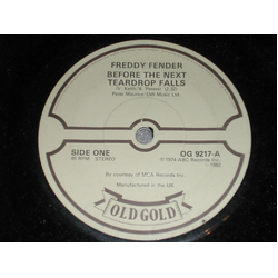 Freddy Fender (2) Before The Next Teardrop Falls / Wasted Days And Wasted Nights Vinyl 7" USED
