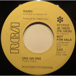 Rashi One On One USED VINYL 7INCH 45 RPM PROMO