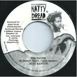 Buju Banton The Truth USED VINYL 7INCH 45 RPM