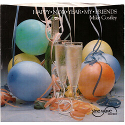 Mike Costley Happy New Year My Friends USED VINYL 7INCH 45 RPM PROMO STEREO