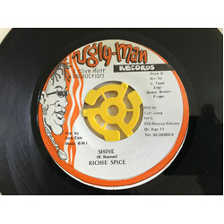 Richie Spice Shine USED VINYL 7INCH 45 RPM SINGLE
